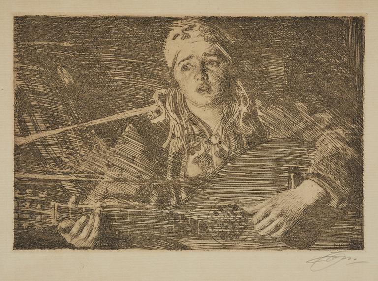 Anders Zorn, "Ols Maria".