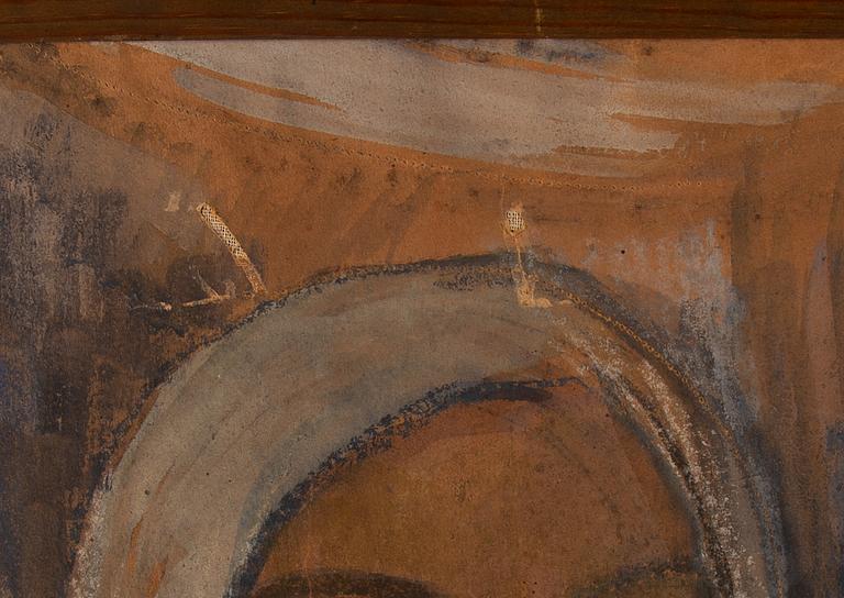 GUNNAR TORHAMN, mixed media on paper/canvas, signed.