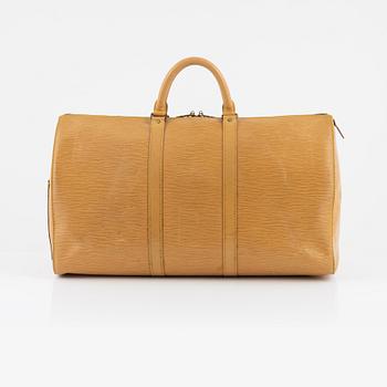 Louis Vuitton, weekendbag "Keepall Epi 50", 1988.