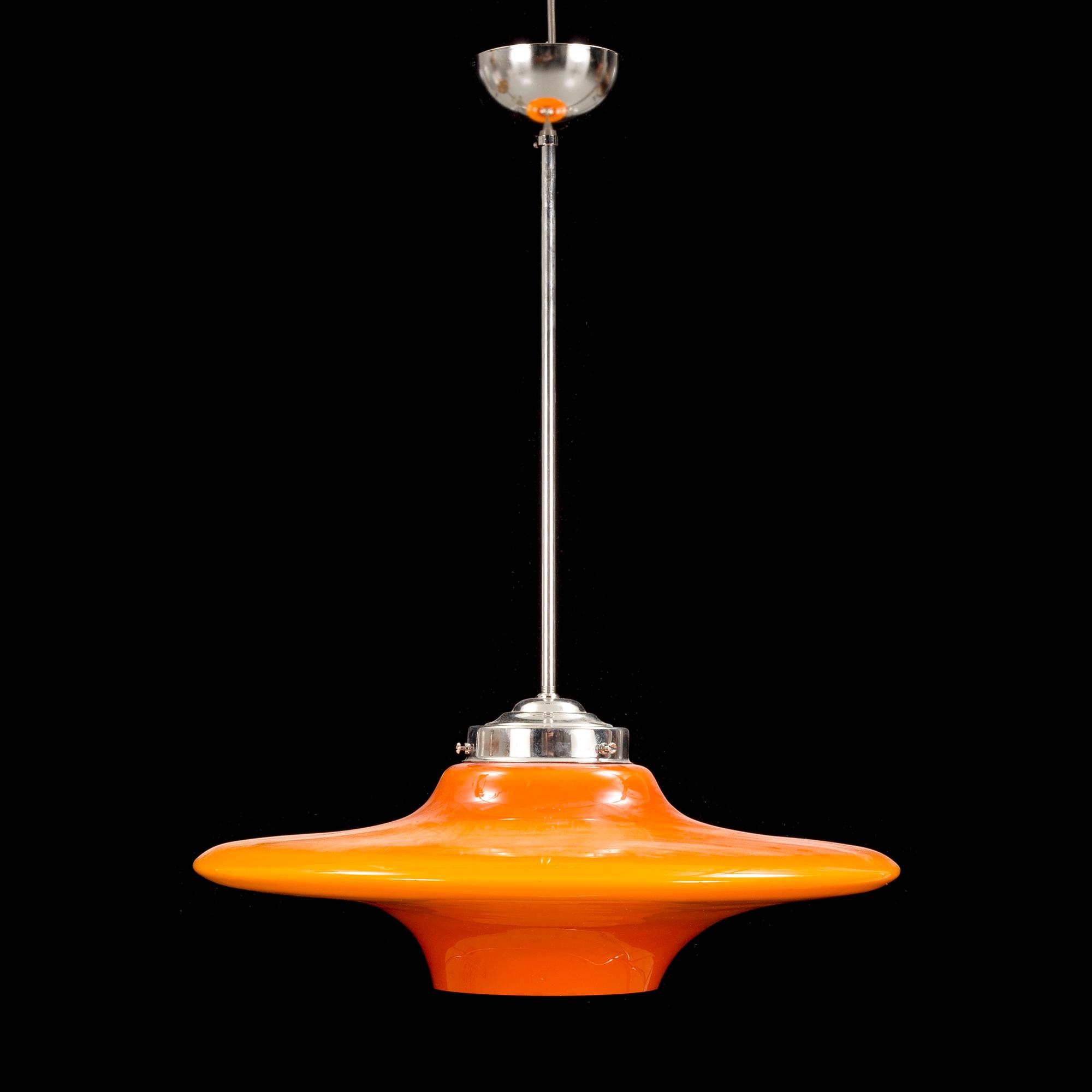 TAKLAMPA, Rosdala glasbruk, 1900-talets andra hälft.