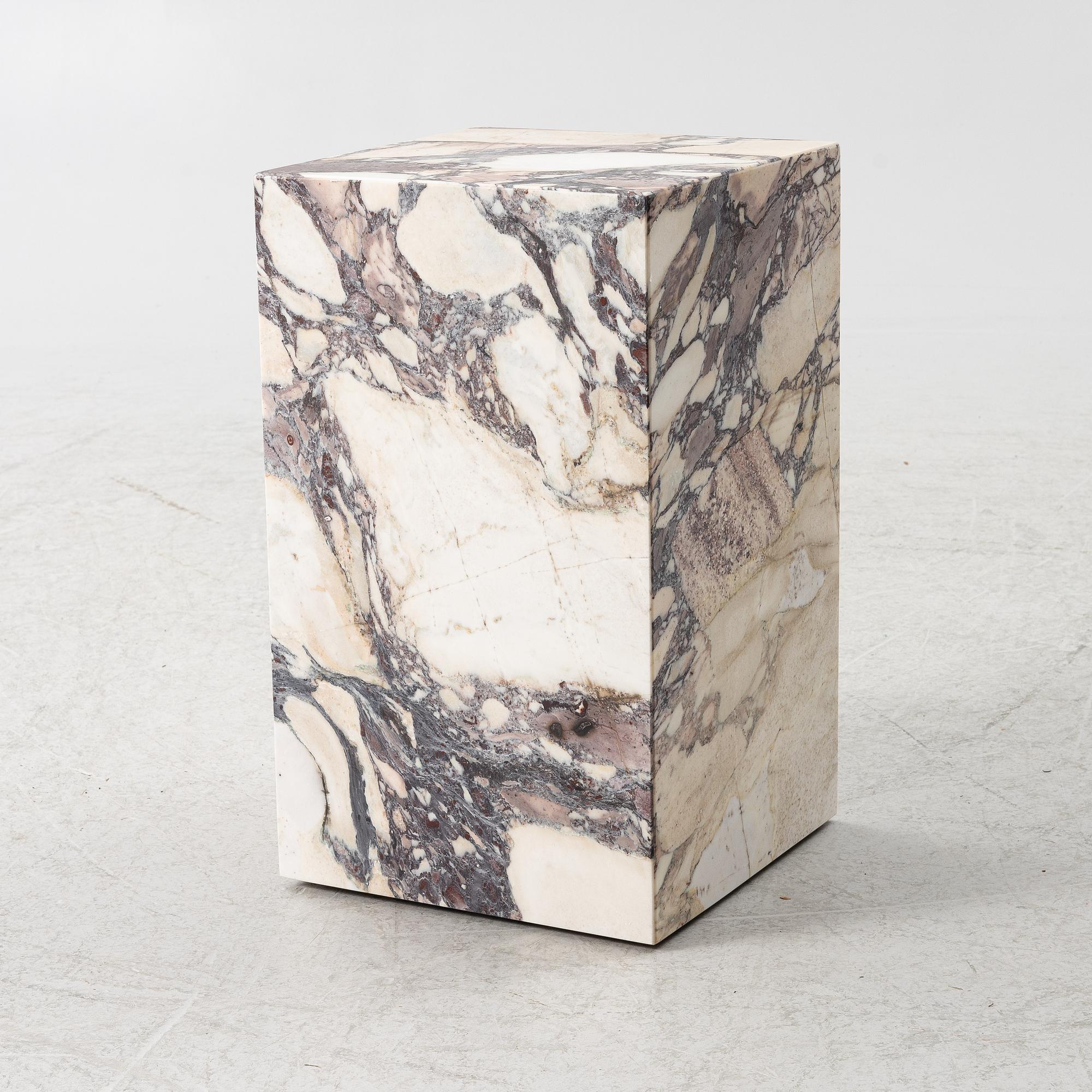 Norm Architects, pedestal/side table, "Plinth Tall", Audo Copenhagen.