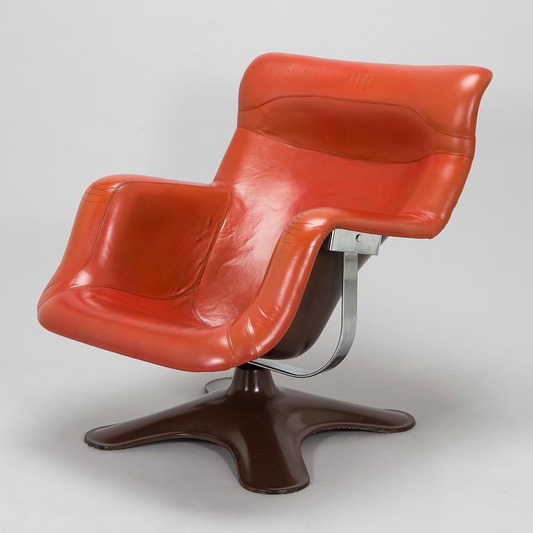 Yrjö Kukkapuro, nojatuoli, "Karuselli" Haimi, 1960-luku.