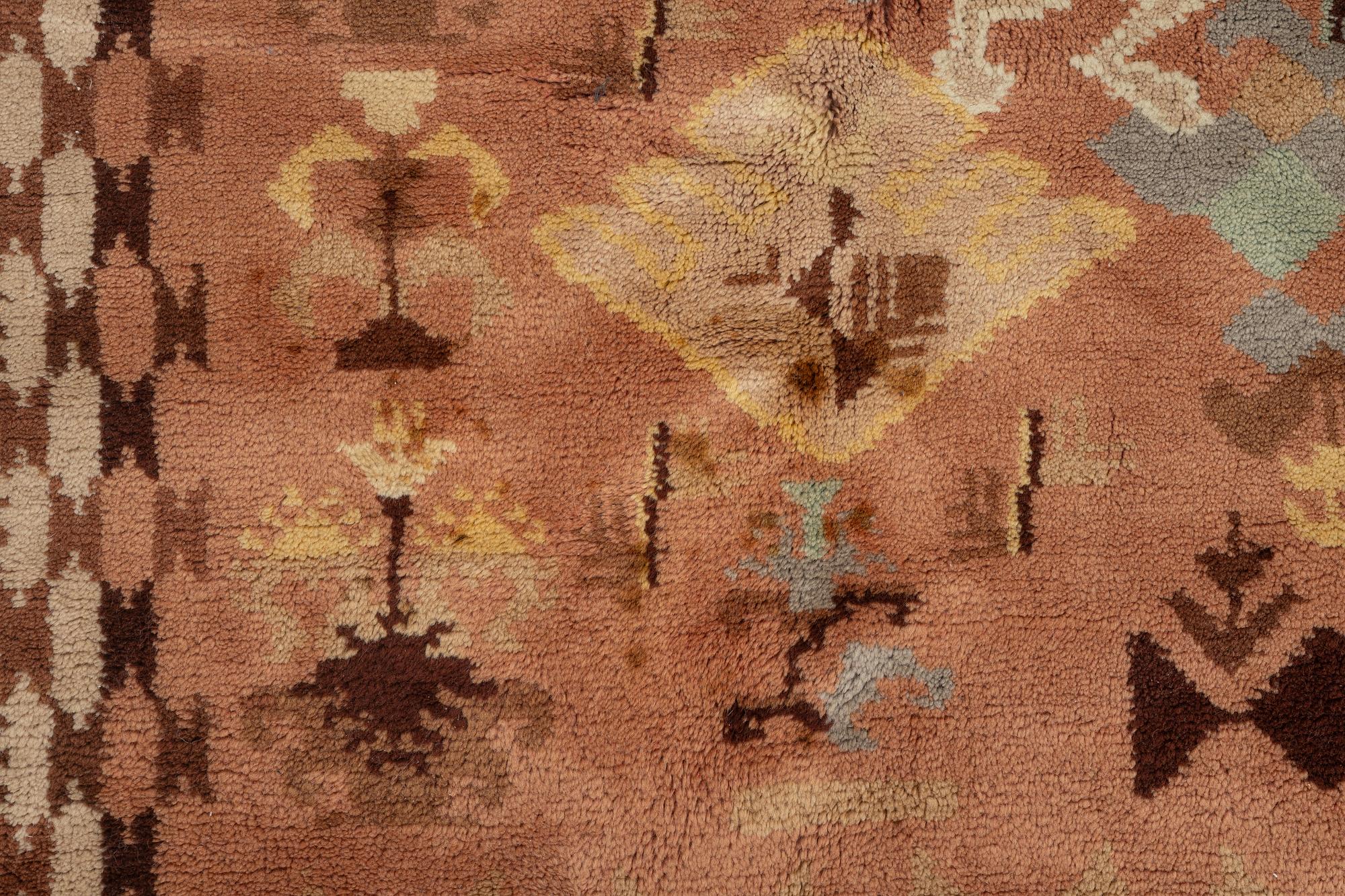 A knotted pile rug, probably Finland, 1930's-40's, c. 295 x 165 cm.