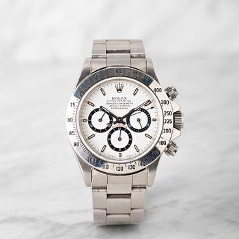 38. ROLEX, Daytona, chronograph, "225 Bezel", "inverted 6".