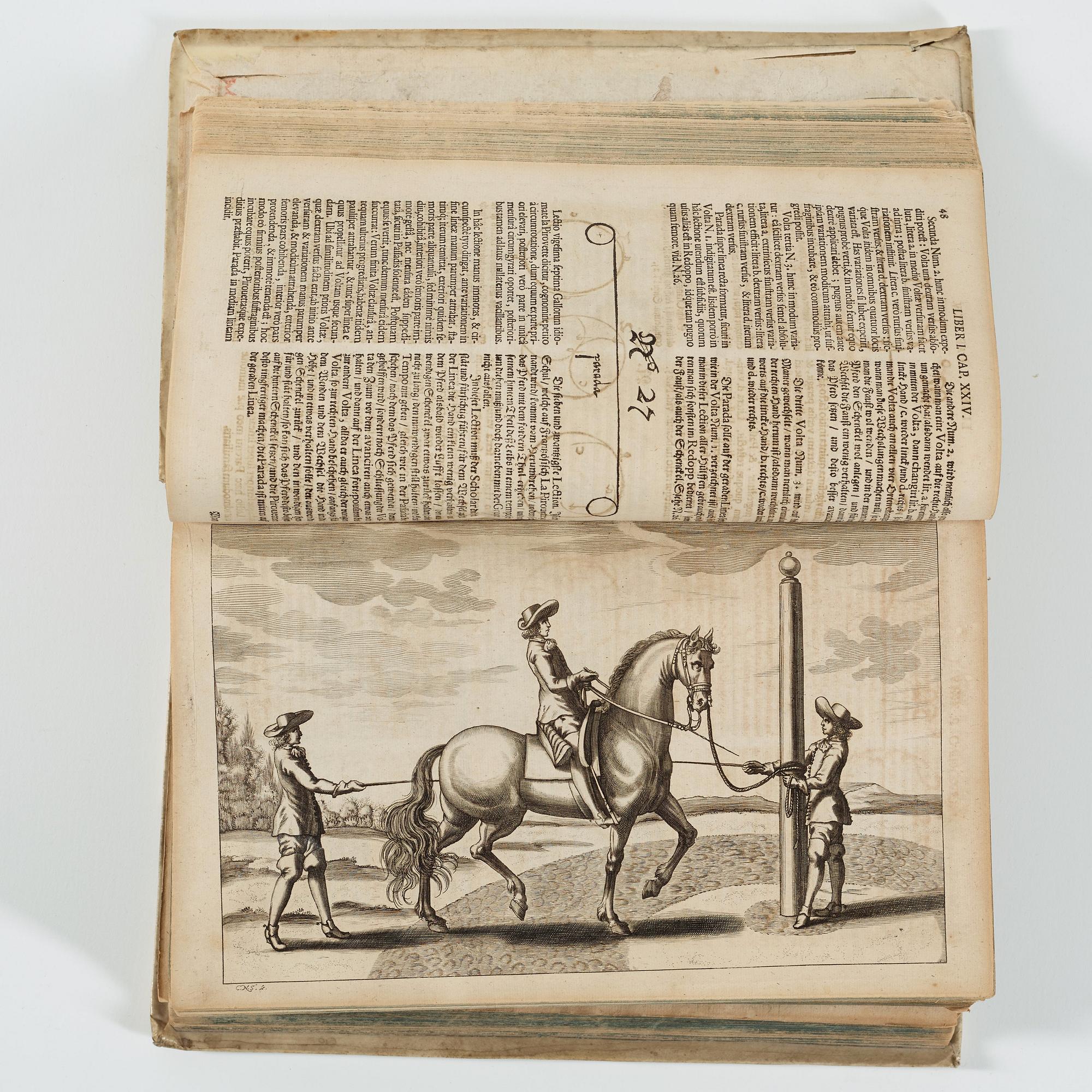 GEORG SIMON WINTER VON ADLERSFLÜGEL, Bellerophon, sive Eques peritus..", Nuremberg Wolfgang Moritz Endter, 1678.