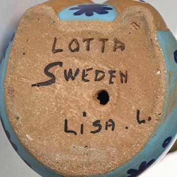 Lisa Larson, figurines, 2 pcs, Gustavsberg.