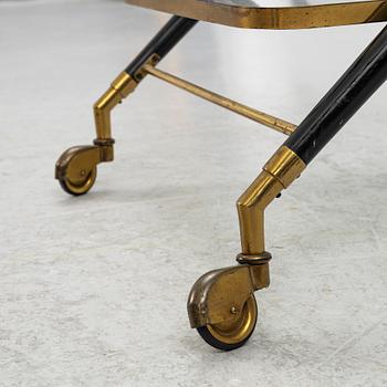 Cesare Lacca, serving cart, Italy 1950s.