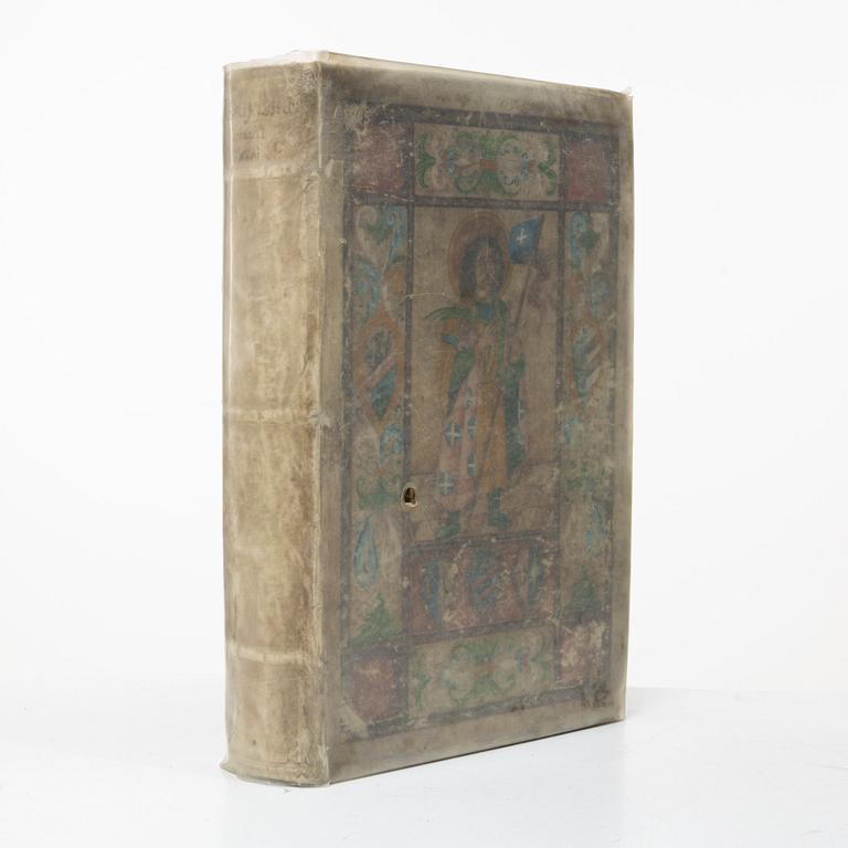 Hjalmar Gabrielssons gästbok, 1926 - 1994, samt brev från Evert Taube, 1965.