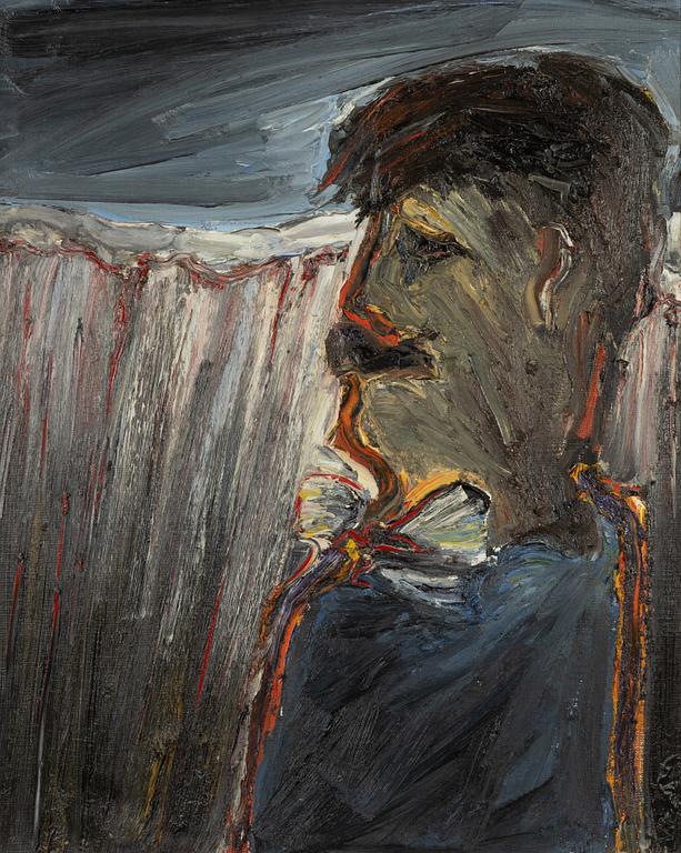 Wiking Svensson, olja på duk, signerad.