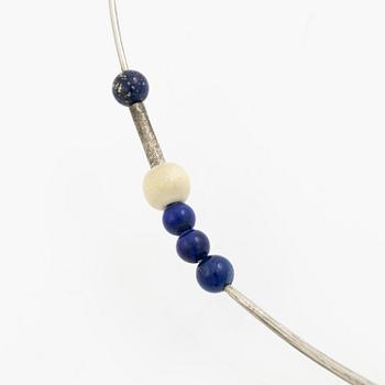 PA Lundahl-Terrs, a necklace, 18K white gold, Växjö 1972.
