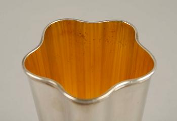 BÄGARE, sterlingssilver, Vera Ferngren, CG Hallberg, 1959. Ca 165 gr.