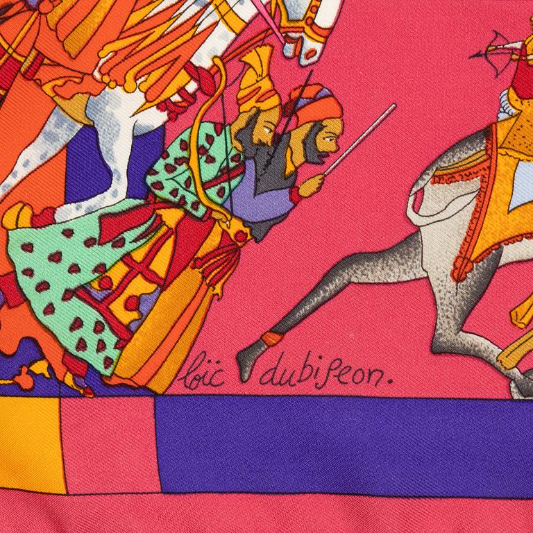 Hermès, a silk scarf, 'Fantasies Indiennes'.