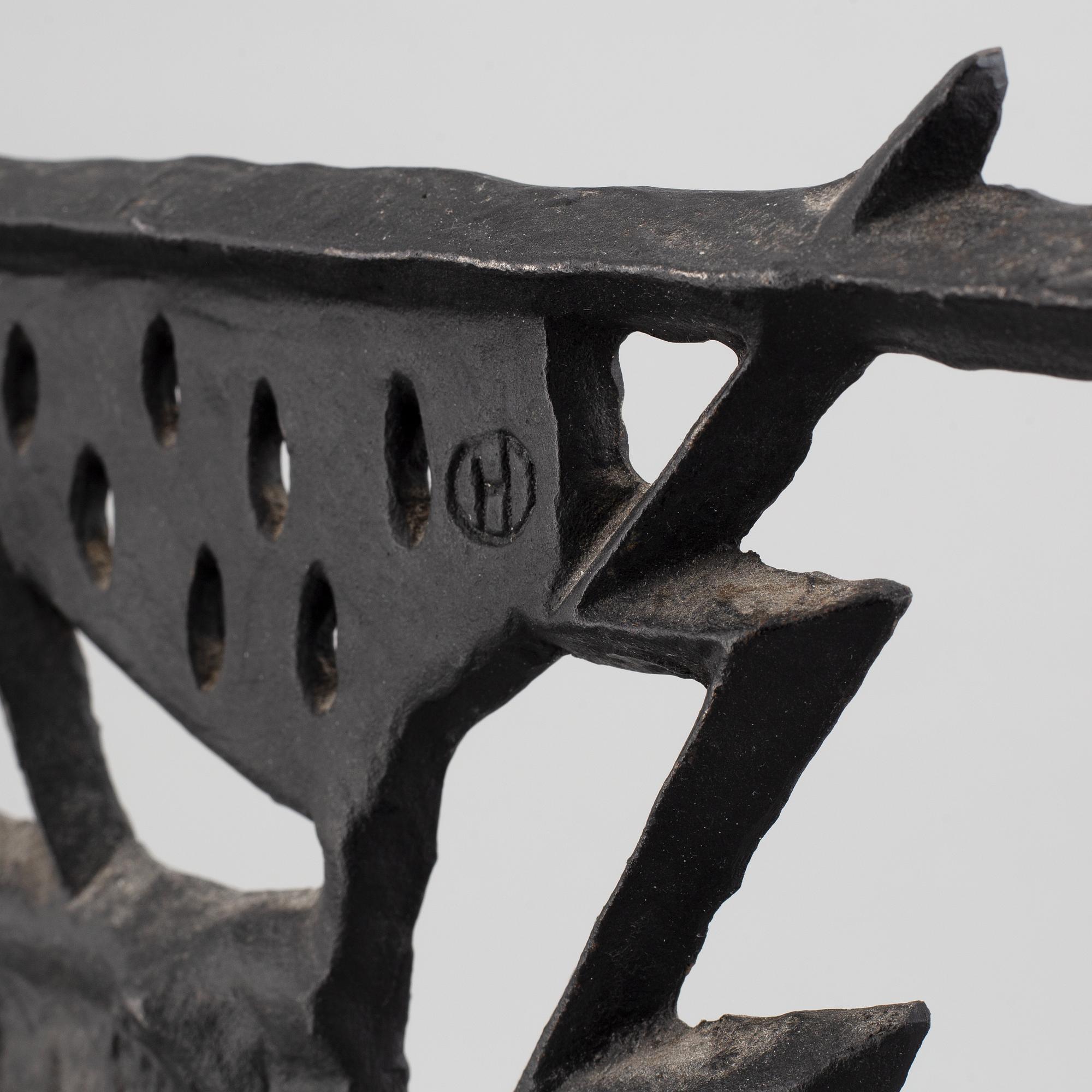 Olle Hermansson, Fire fender, cast iron, Huskvarna.