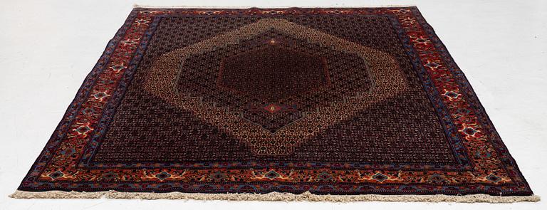 A Senneh carpet, c. 284 x 204 cm.