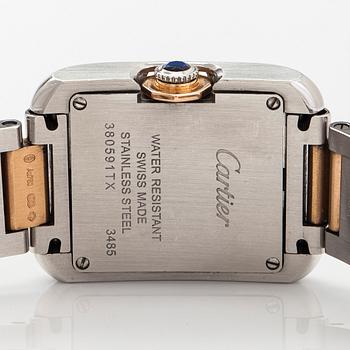 Cartier, Tank Anglaise, rannekello, 22,5 x 27,5 mm.