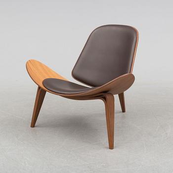 HANS J WEGNER, fåtölj, "CH-07", för Carl Hansen & Søn, Odense, Danmark, formgiven 1963.