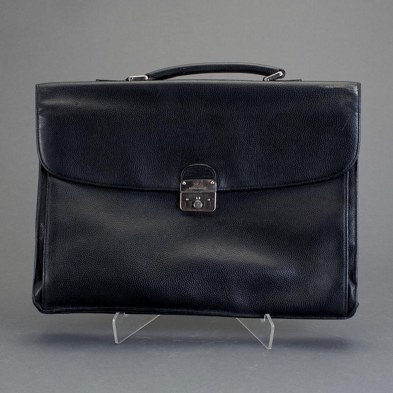 VÄSKA OCH PORTFÖLJ, 2 stycken, Longchamp.