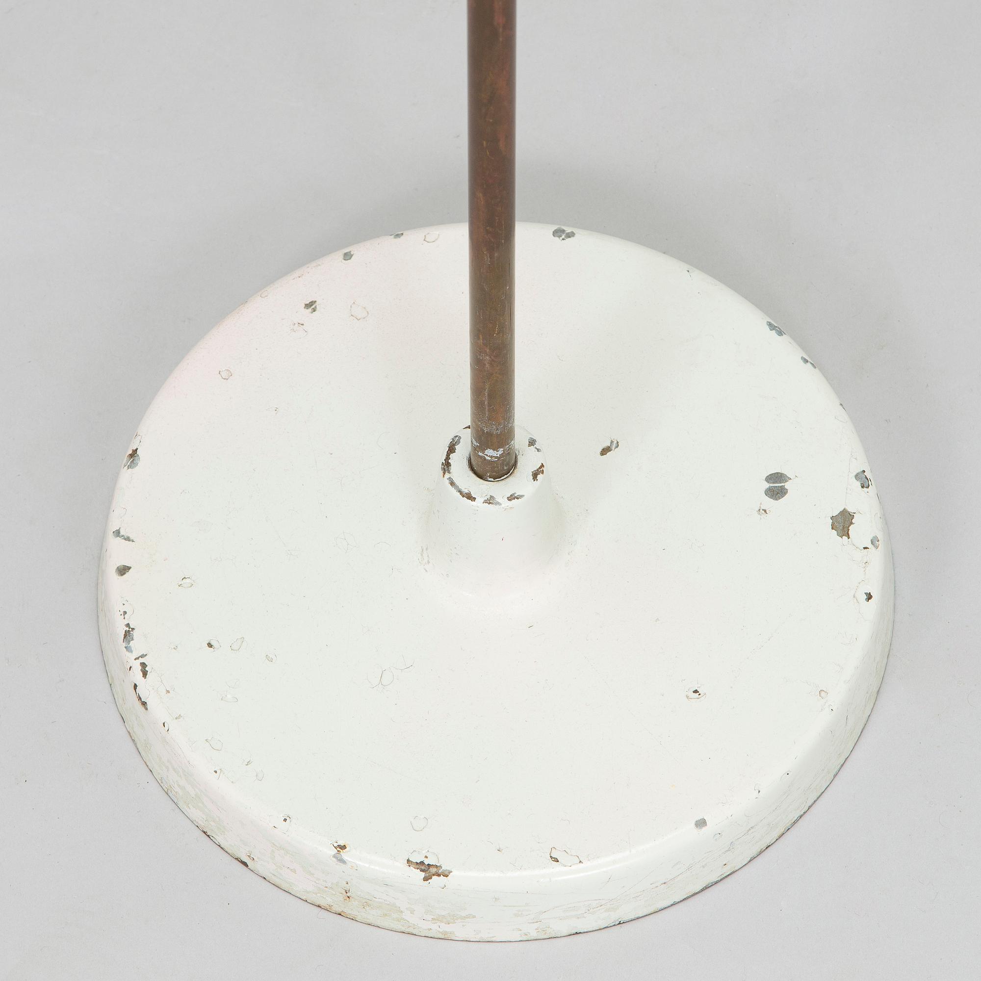 A mid-20th century floor lamp, possibly prototype, Aarne Ervi Architect's office, manufacturer Taito.