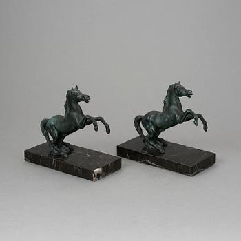 BOKSTÖD, ett par, 1900-tal.