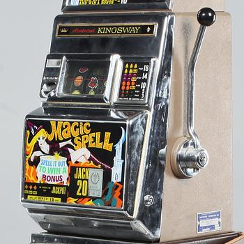 SPELAUTOMAT, sk kallad Enarmad Bandit, "Aristocrat Kingsway", 1900-talets andra hälft.