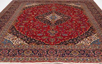 Carpet, Keshan, approx. 400 x 305 cm.