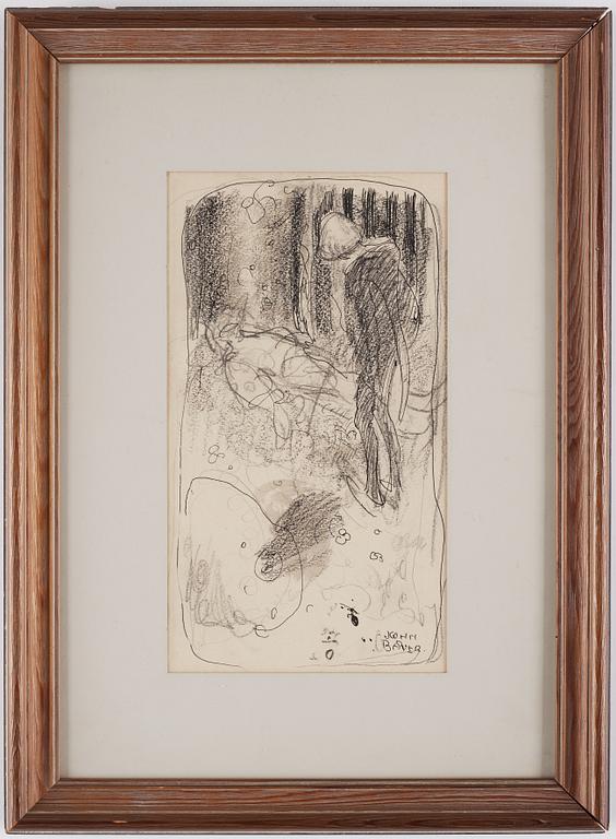 John Bauer, Figurkomposition.