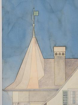 Fredrik Söderberg, "Das Haus des C.G Jüngs mit Khonsu und Der Traum III".