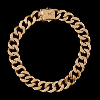 ARMBAND, 18k guld. Vikt ca 50,5 gram.