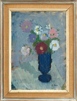 GUSTAV ARNE, olja på pannå, sign.