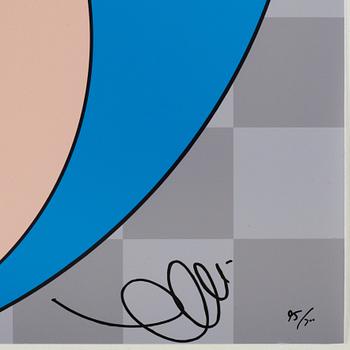 Takashi Murakami, "And then and then and then and then and then (aqua)".