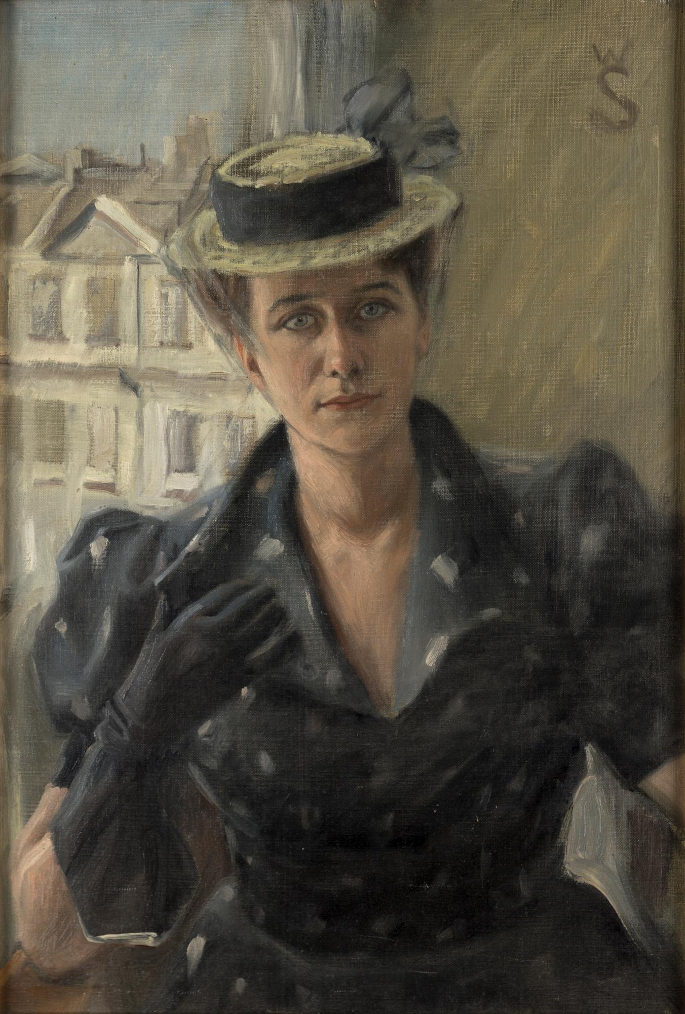 BERTRAM SCHMITERLÖW, oil on canvas, signed.