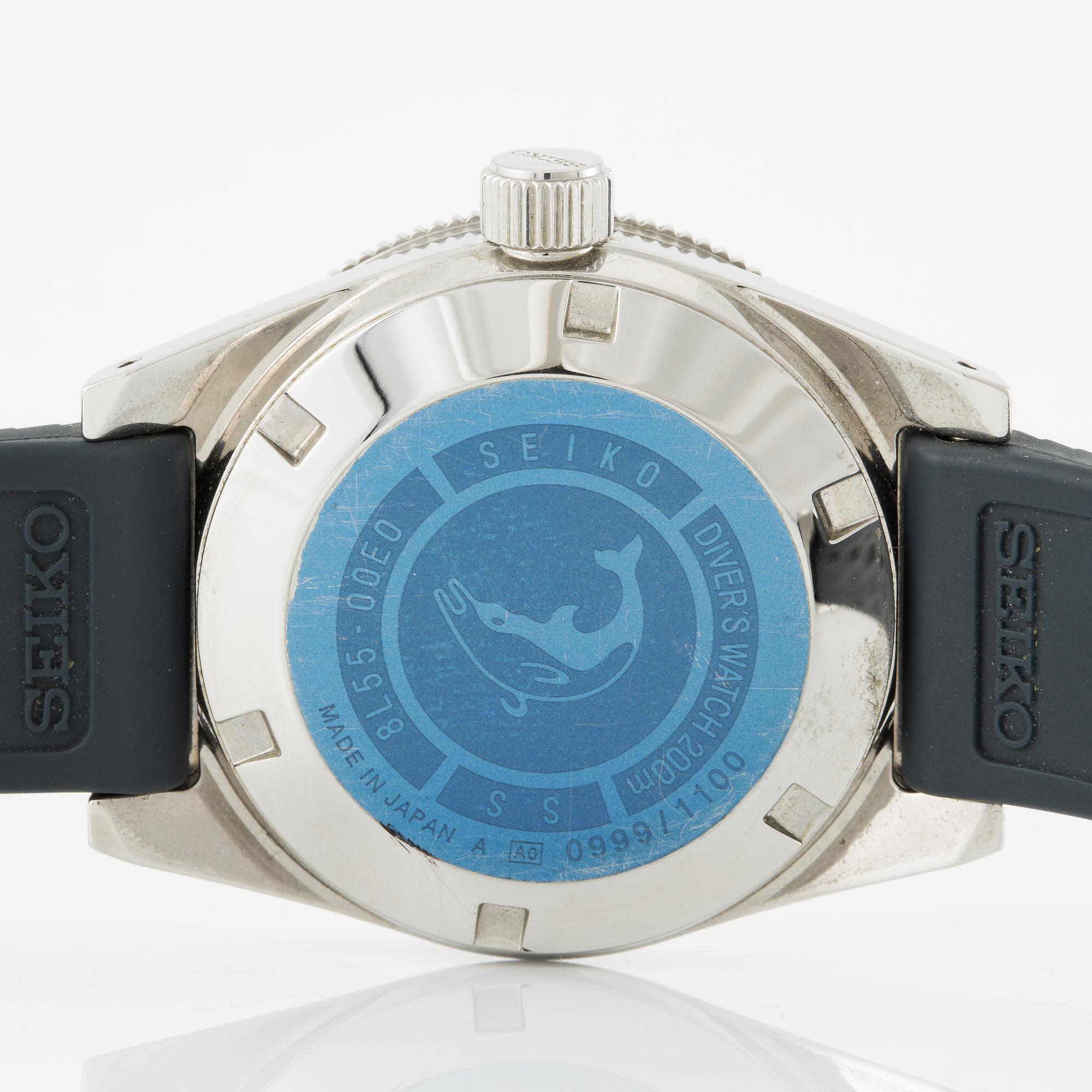 Seiko, Prospex, Hi-Beat, "55th Anniversary", "Limited Edition", wristwatch, 39,9 mm.