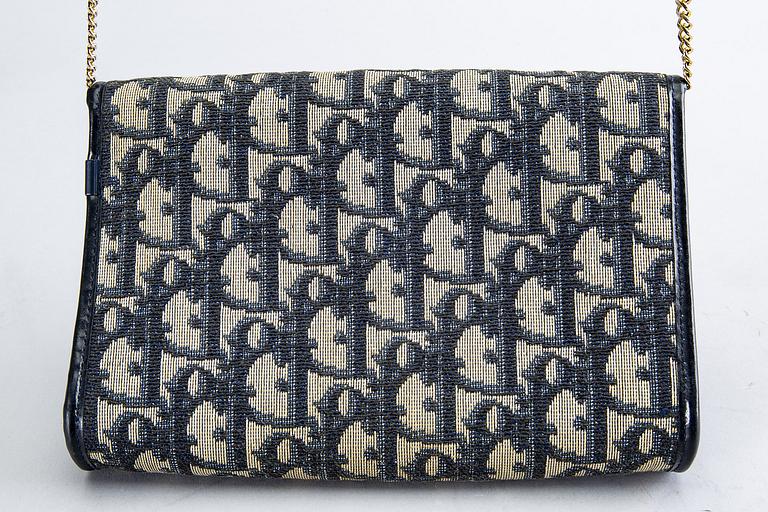 Christian Dior, two canvas handbags.