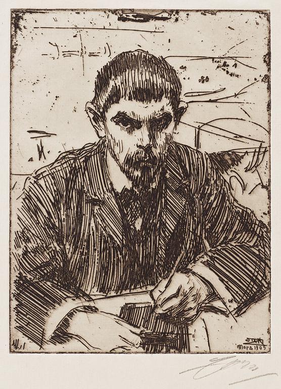 Anders Zorn, "Albert Engström".