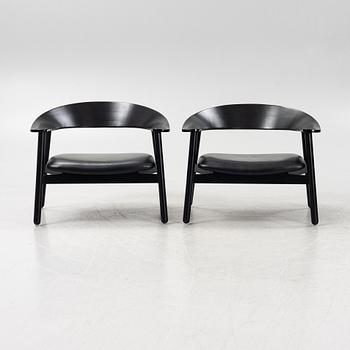 Henrik Bønnelycke, a pair of easy chairs, Silo, Denmark, 21st Century.
