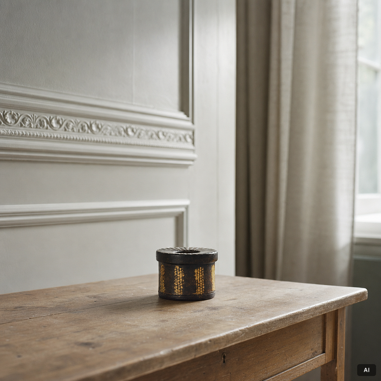 Wilhelm Kåge, a Farsta stoneware candle holder, Gustavsberg Studio 1959.