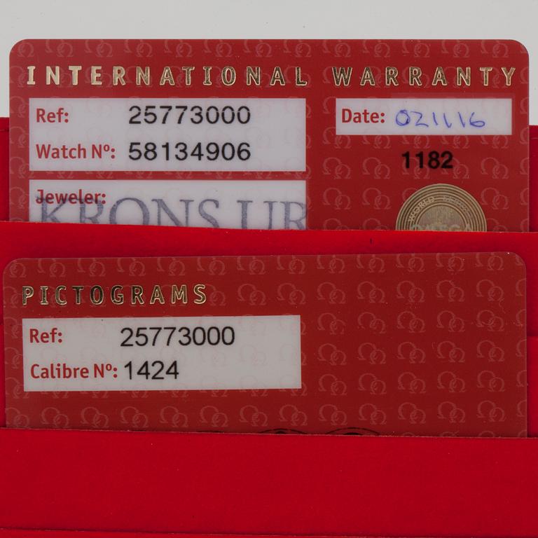 OMEGA, Seamaster Aqua Terra (150m / 500ft), wristwatch, 29,5 mm,