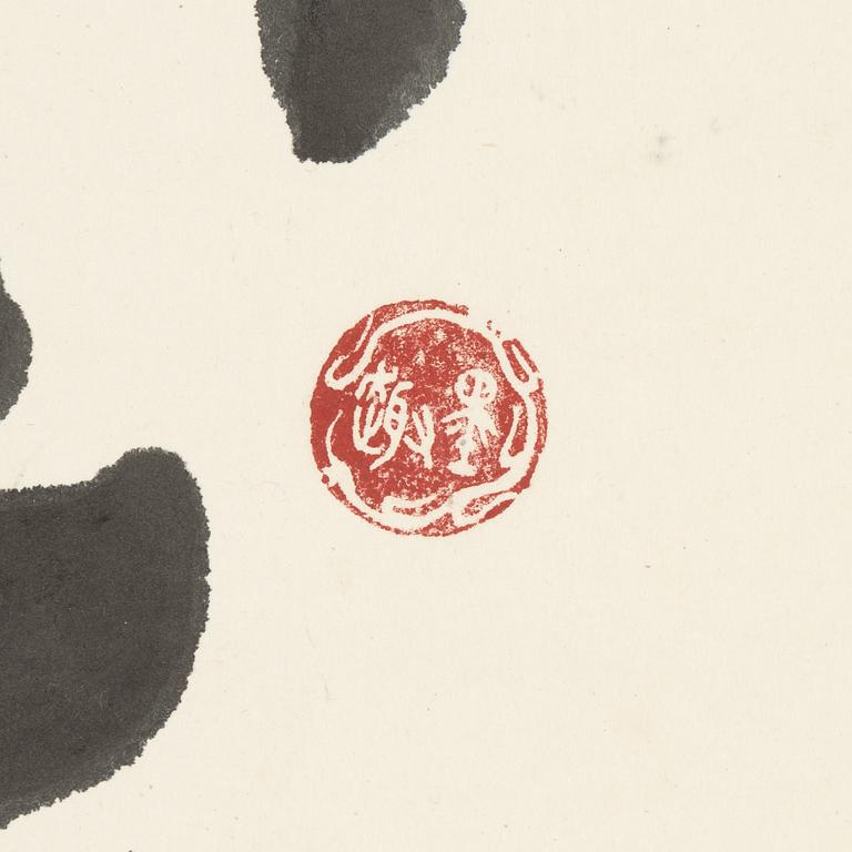 Wang Wenyuan (1937-?), after, a scroll, ink onpaper, signed.