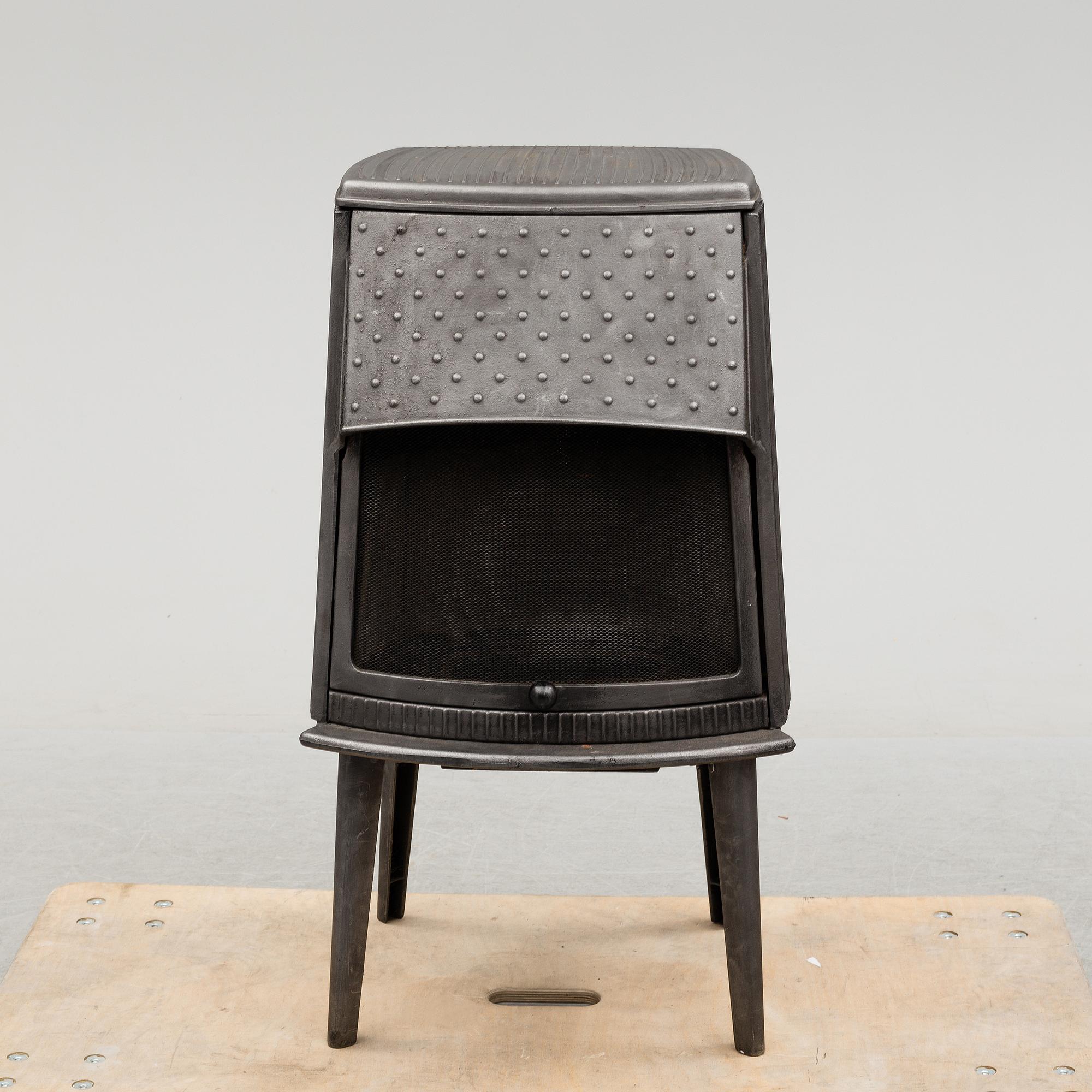 A cast iron stove by AS Jøtul, Oslo, Norway.