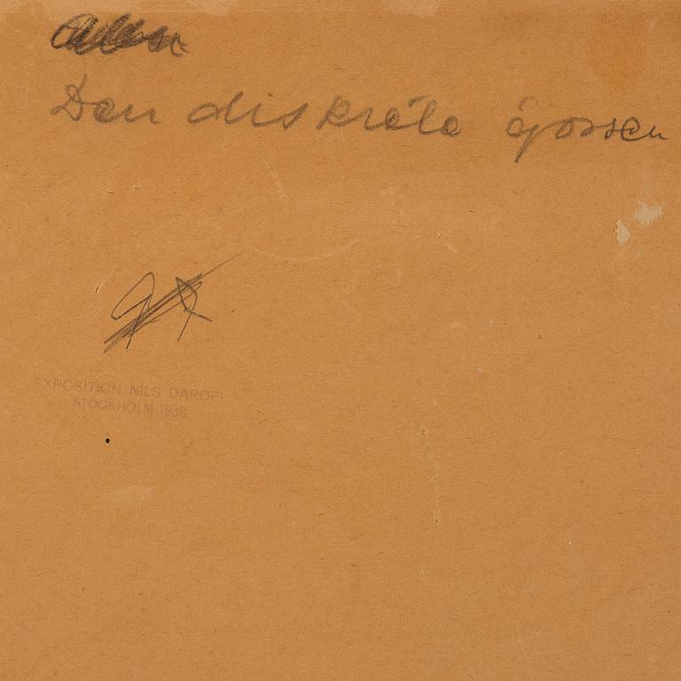 Nils von Dardel, "Den diskrete gossen".