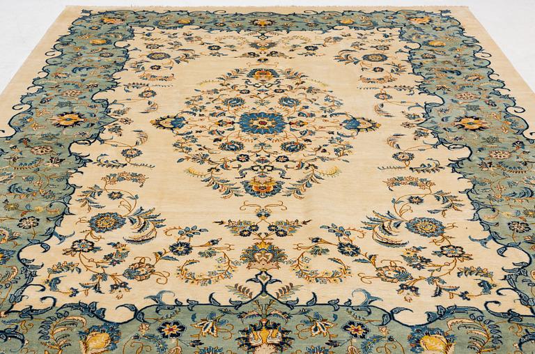 Rug, Keshan, approx. 396 x 286 cm.