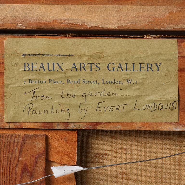 Evert Lundquist, "Från trädgården/Från trädgården II".