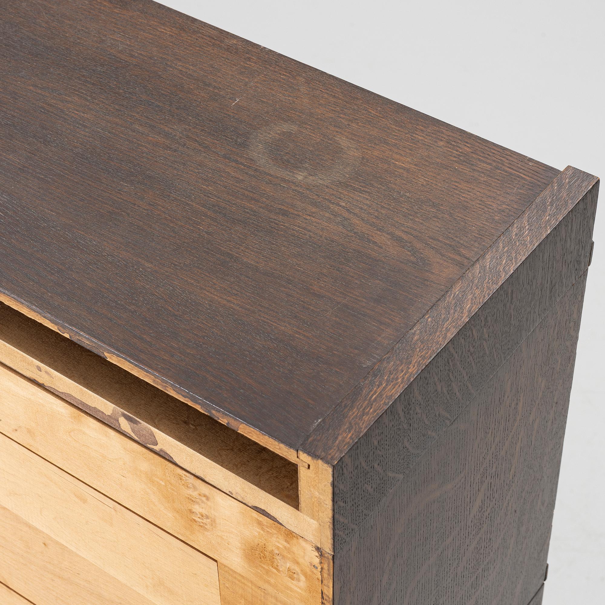 Three book cabinet, Åtvidaberg, Sweden, second half of the 20th century.