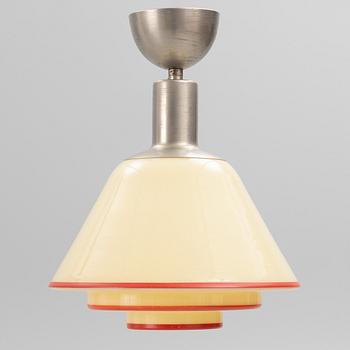 Harald Notini, a ceiling lamp, Arvid Böhlmarks Lampfabrik, 1930s/40s.