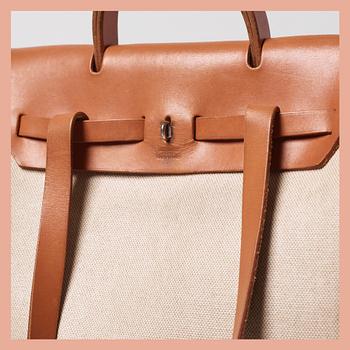 VÄSKA/RYGGSÄCK, "Herbag", Hermes.