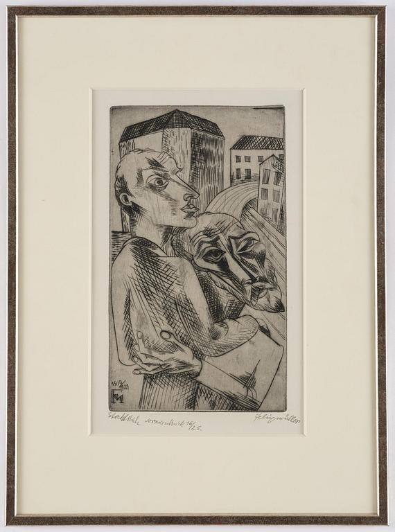 Conrad Felixmüller, "Freunde".