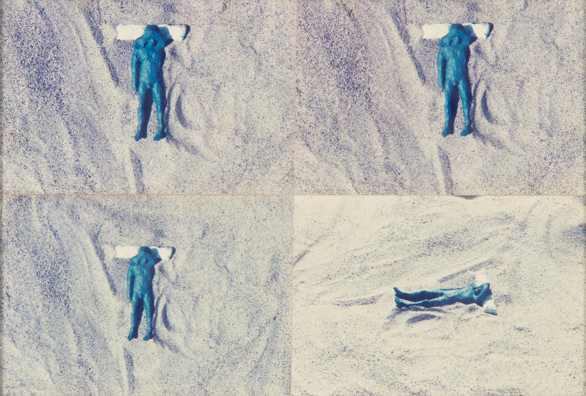 Risto Suomi, photograph polyptych, four parts, a tergo signed.