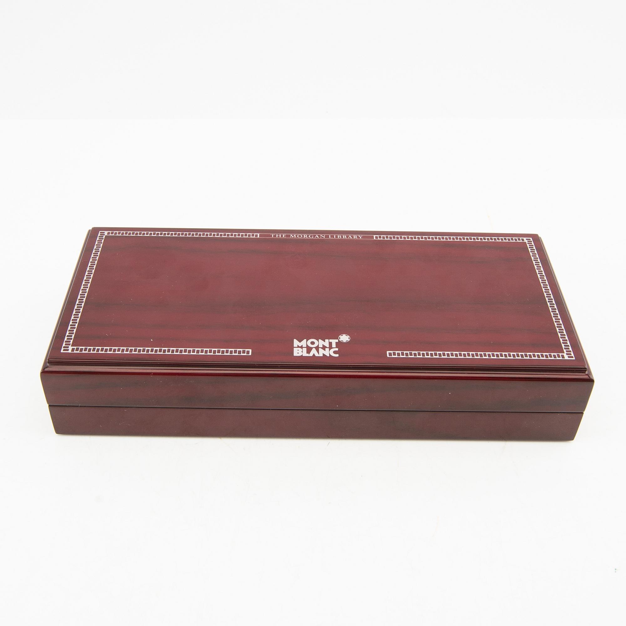 Montblanc reservoirpenna, "Homage à J.P. Pierpont Morgan" limited edition 4221/4810 2004.