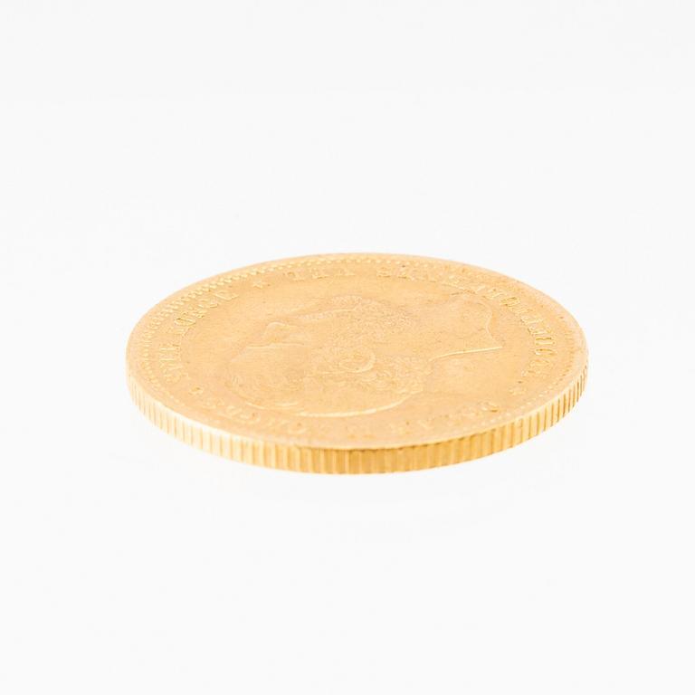 Guldmynt 20 Kroner Norge 1902 Oscar II.