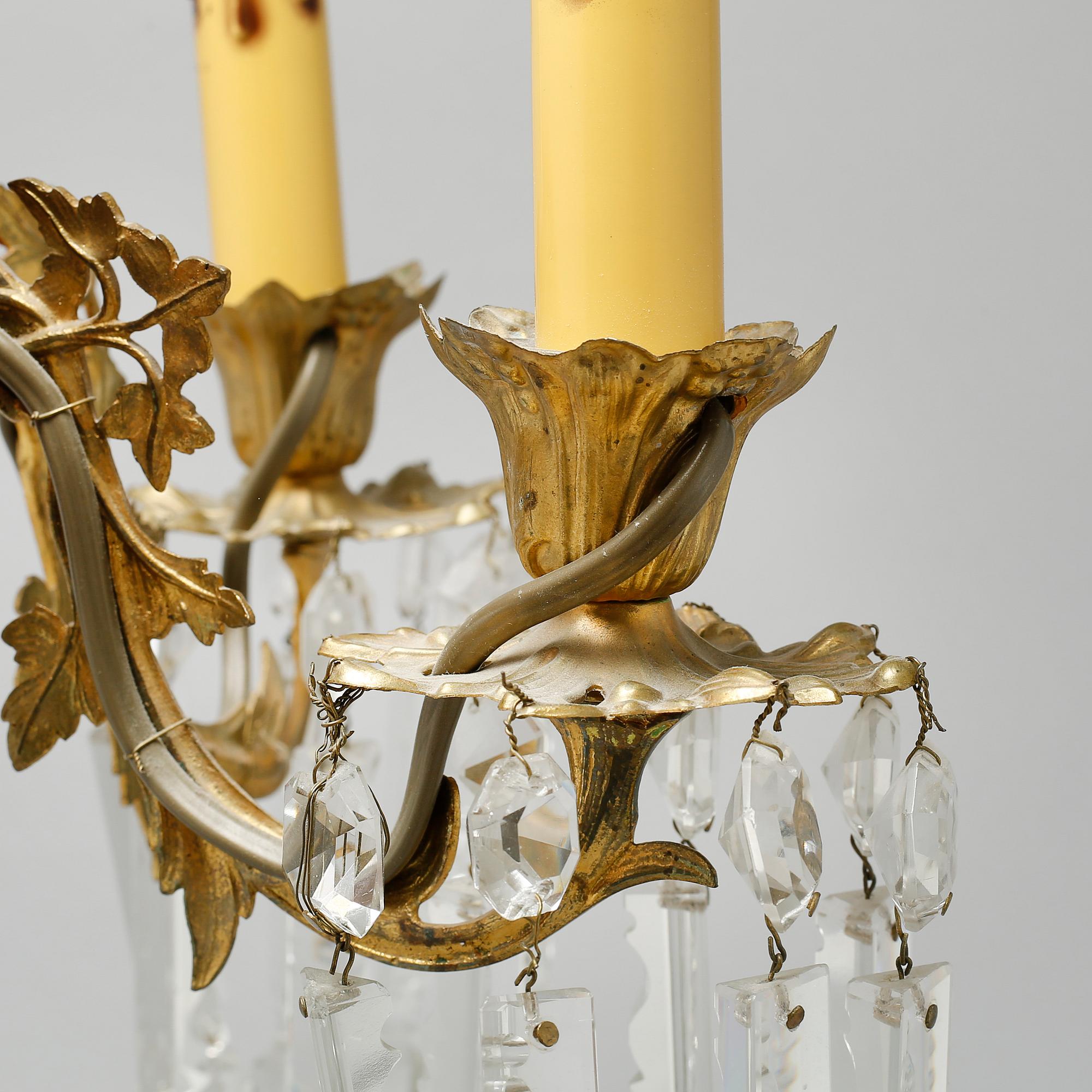 A pair of sconces, second half of the 19th century.